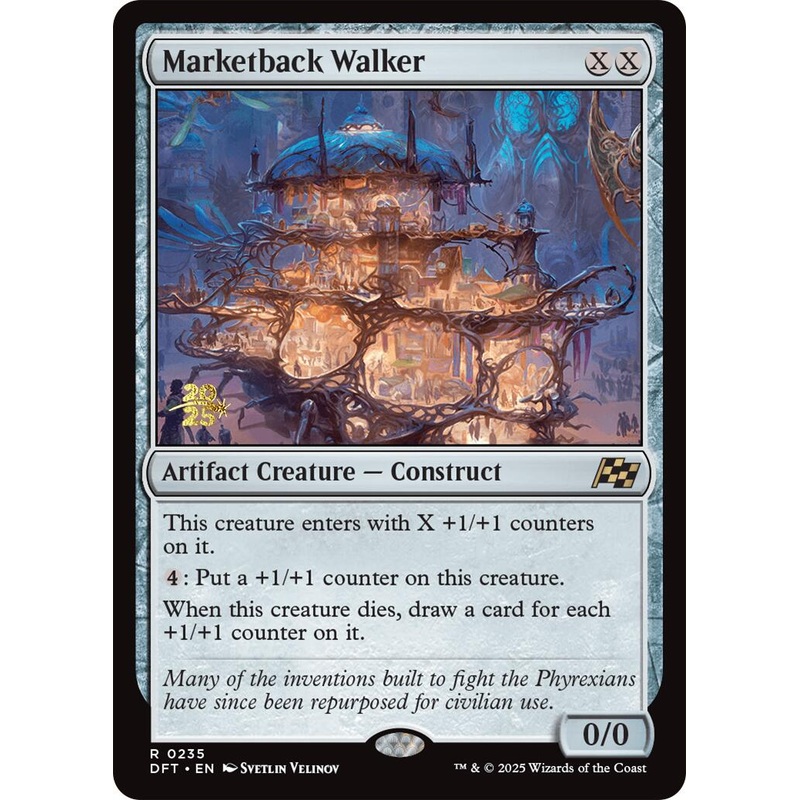 Marketback Walker [Aetherdrift Prerelease Promos]
