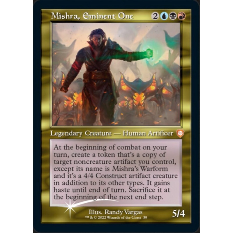 Mishra, Eminent One (039) (Retro) (Display Commander) [The Brothers' War Commander]