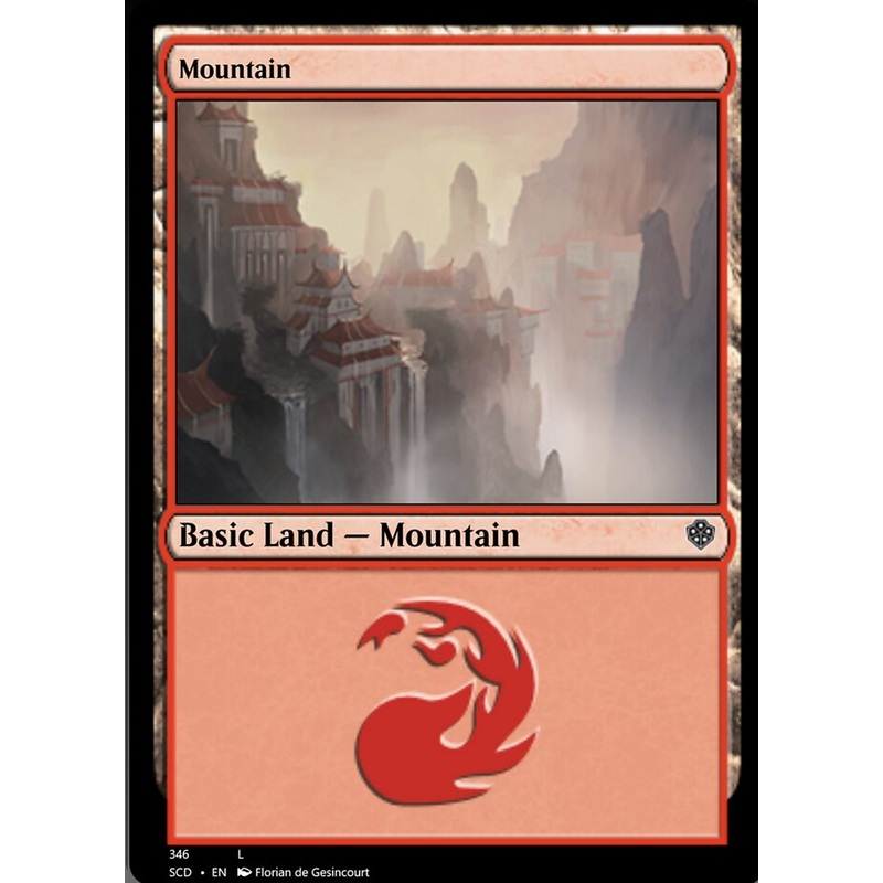 Mountain (346) [Starter Commander Decks]