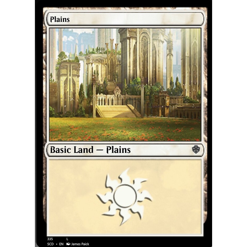 Plains (335) [Starter Commander Decks]