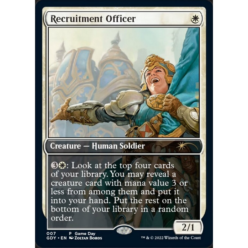 Recruitment Officer [Game Day 2022]
