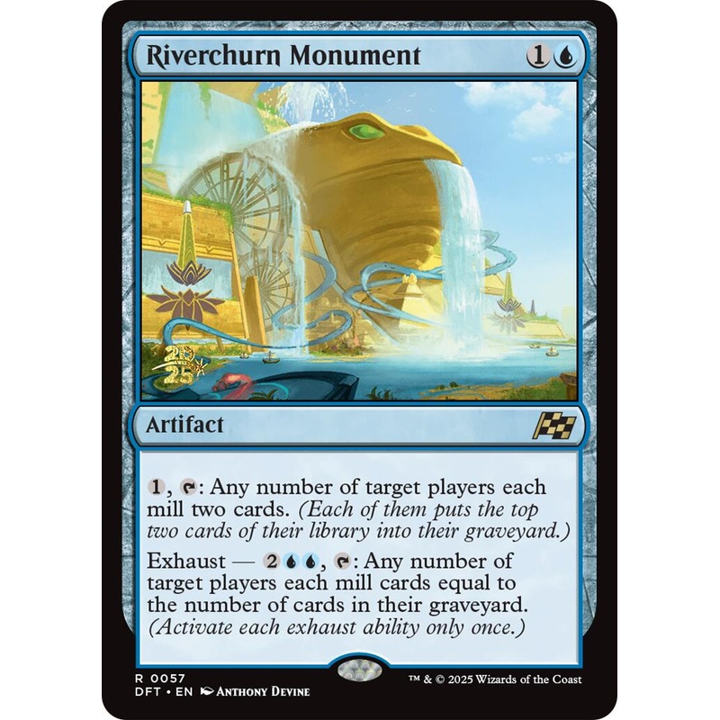Riverchurn Monument [Aetherdrift Prerelease Promos]