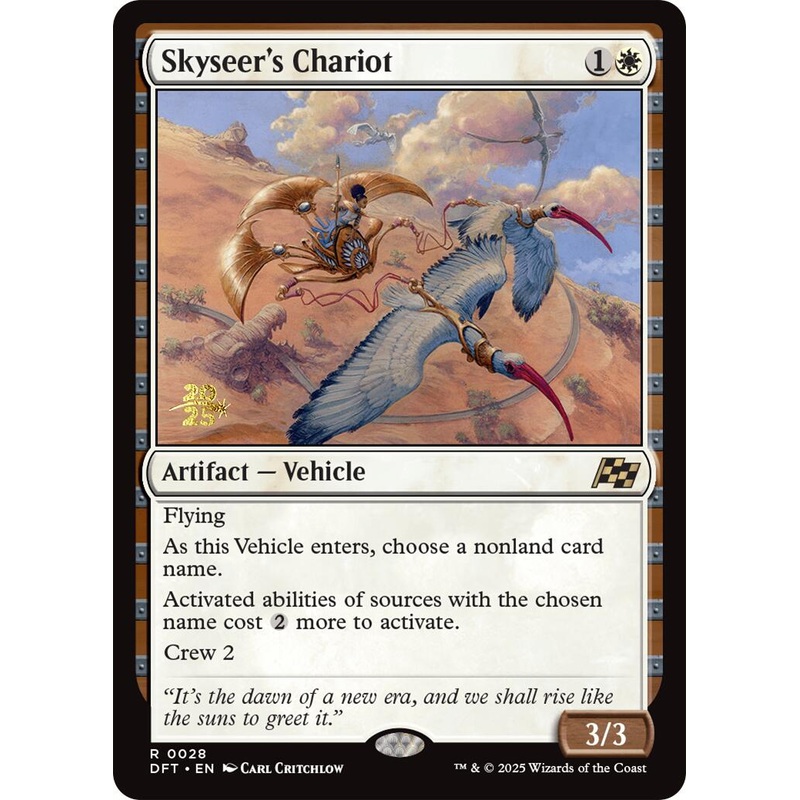 Skyseer's Chariot [Aetherdrift Prerelease Promos]