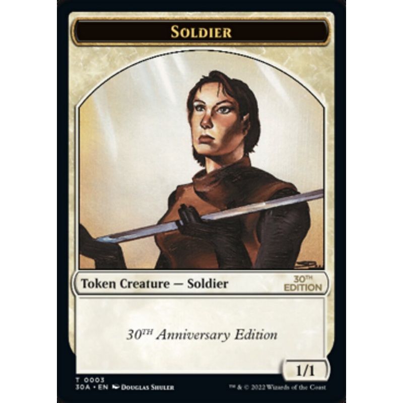 Soldier Token [30th Anniversary Tokens]