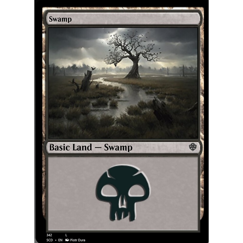 Swamp (342) [Starter Commander Decks]