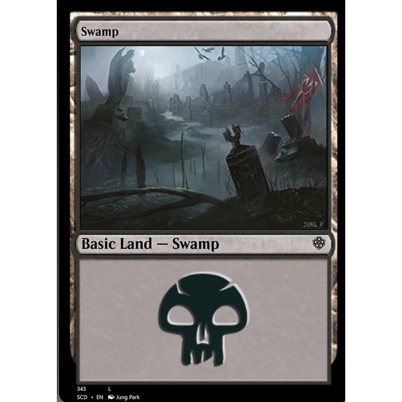 Swamp (343) [Starter Commander Decks]