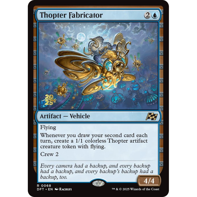 Thopter Fabricator [Aetherdrift Prerelease Promos]