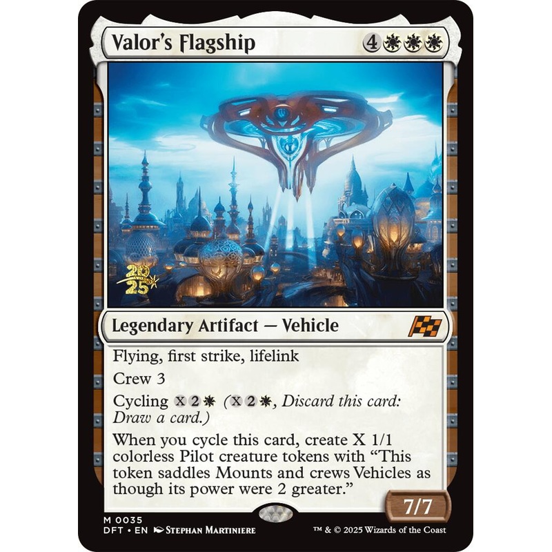 Valor's Flagship [Aetherdrift Prerelease Promos]