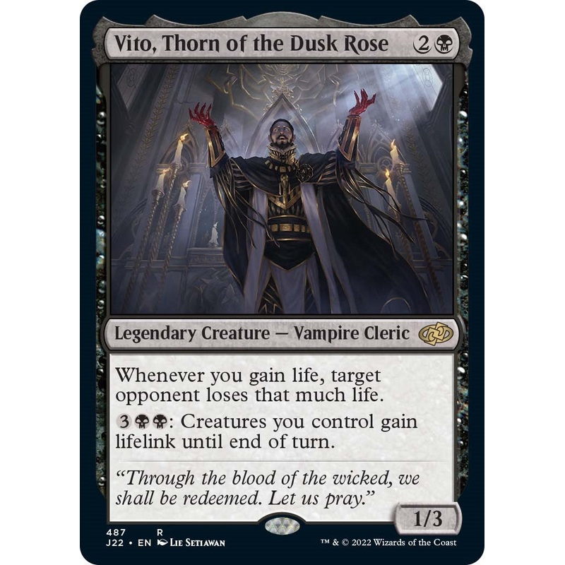 Vito, Thorn of the Dusk Rose [Jumpstart 2022]