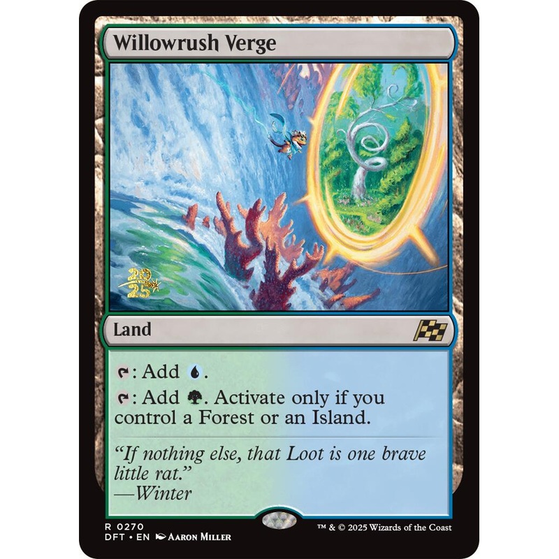 Willowrush Verge [Aetherdrift Prerelease Promos]