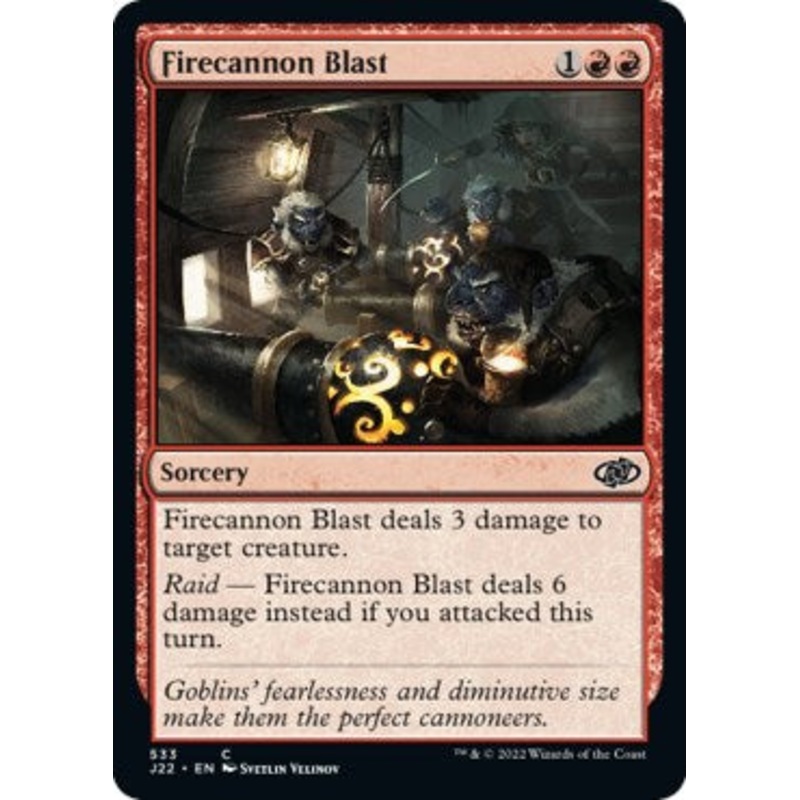 Firecannon Blast [Jumpstart 2022]