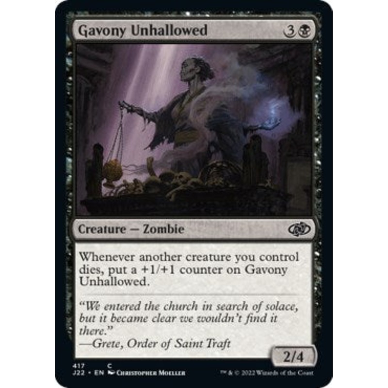 Gavony Unhallowed [Jumpstart 2022]