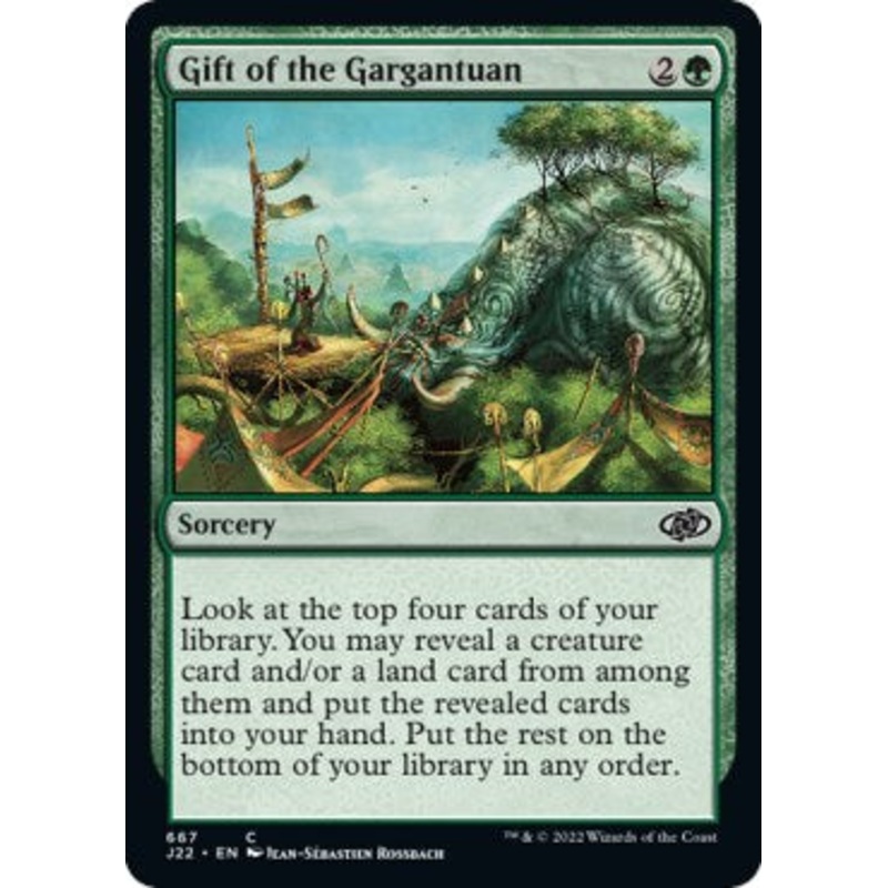 Gift of the Gargantuan [Jumpstart 2022]