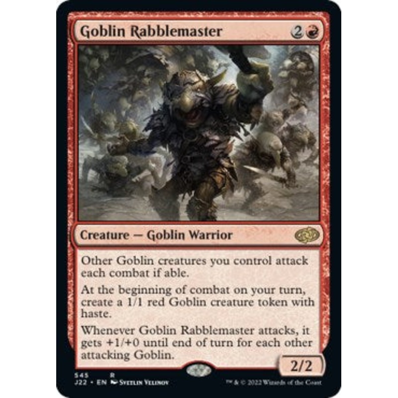 Goblin Rabblemaster [Jumpstart 2022]