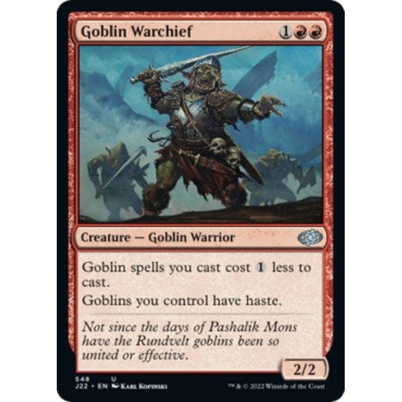 Goblin Warchief [Jumpstart 2022]