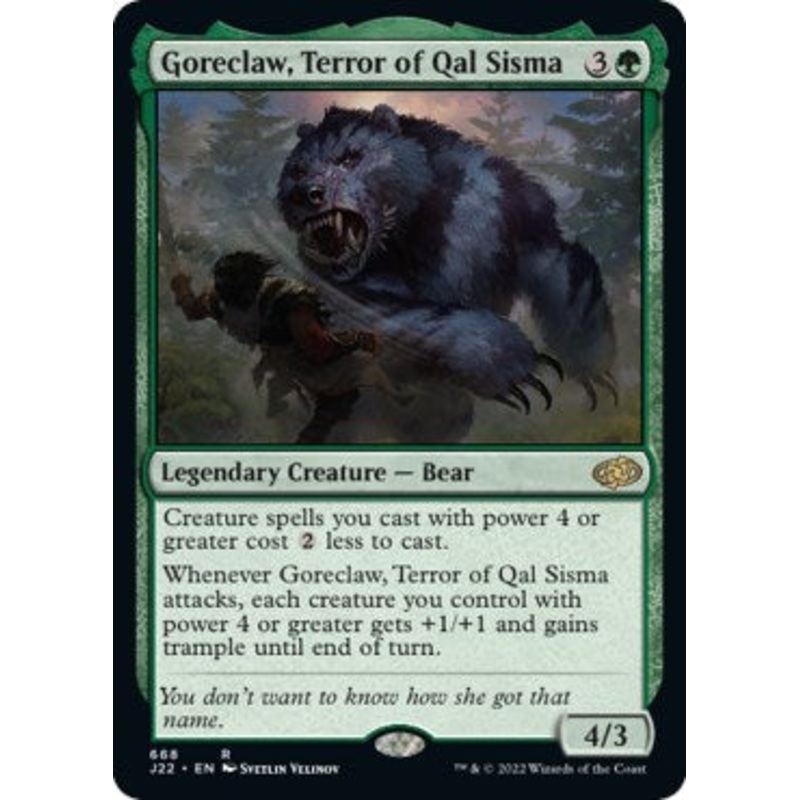 Goreclaw, Terror of Qal Sisma [Jumpstart 2022]