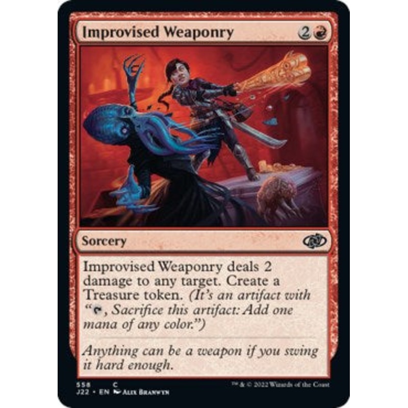 Improvised Weaponry [Jumpstart 2022]