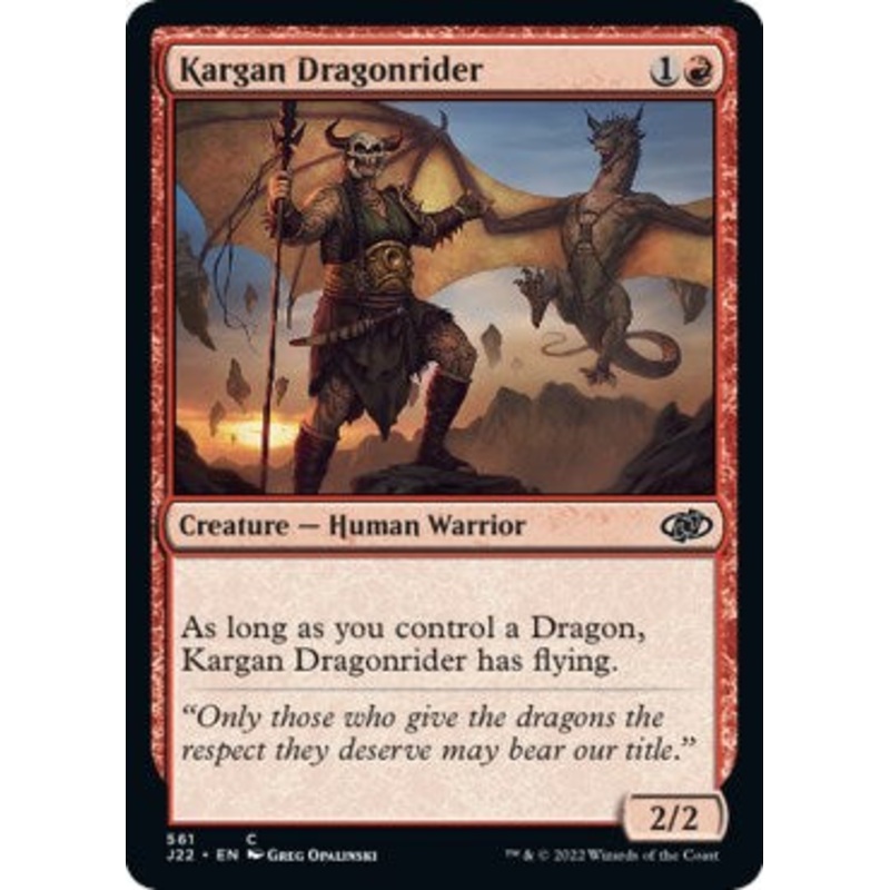 Kargan Dragonrider [Jumpstart 2022]