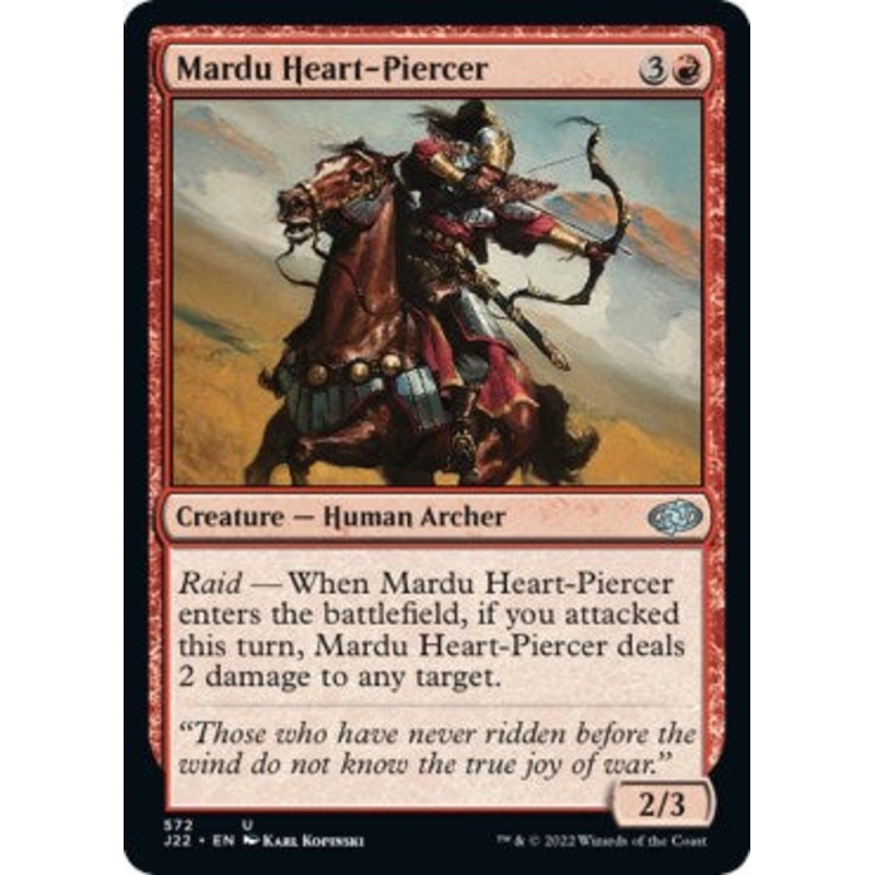 Mardu Heart-Piercer [Jumpstart 2022]