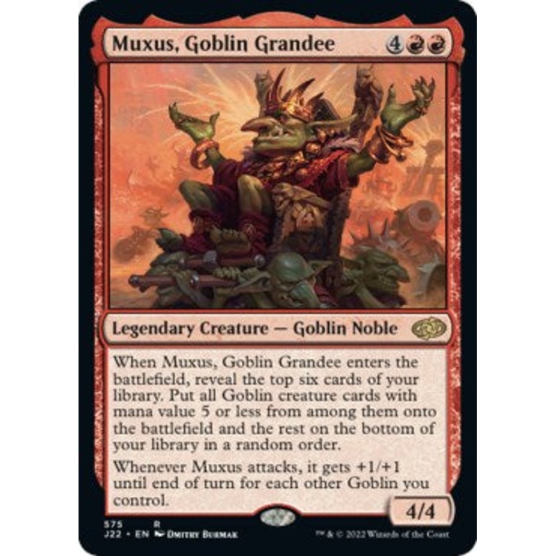 Muxus, Goblin Grandee [Jumpstart 2022]