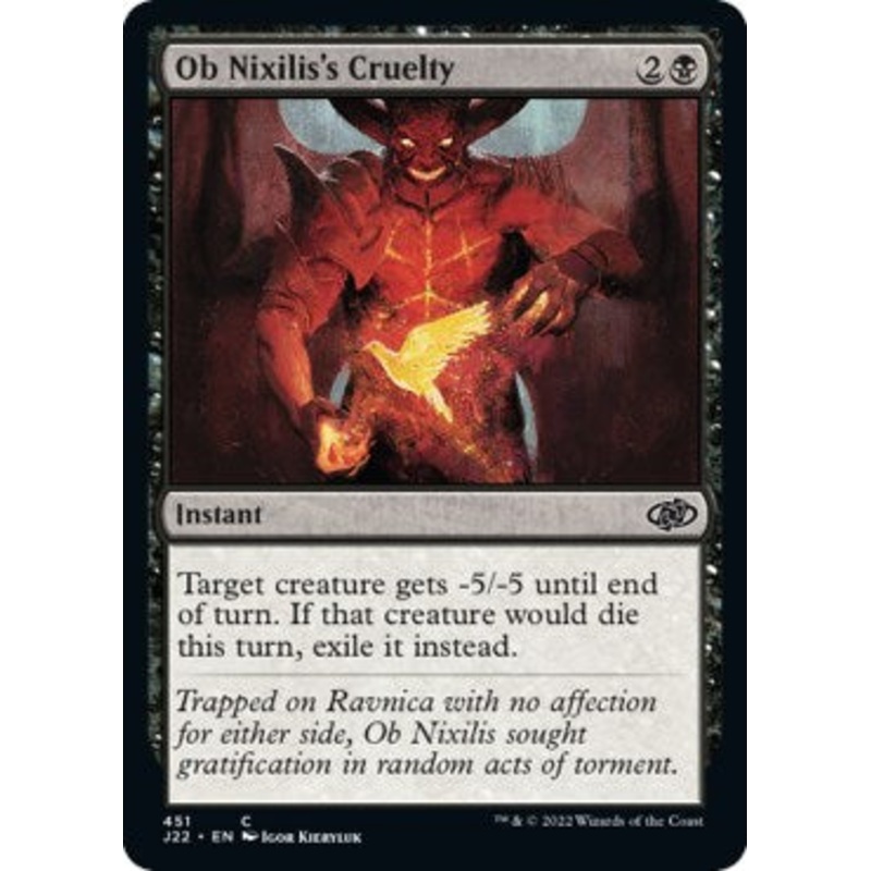 Ob Nixilis's Cruelty [Jumpstart 2022]