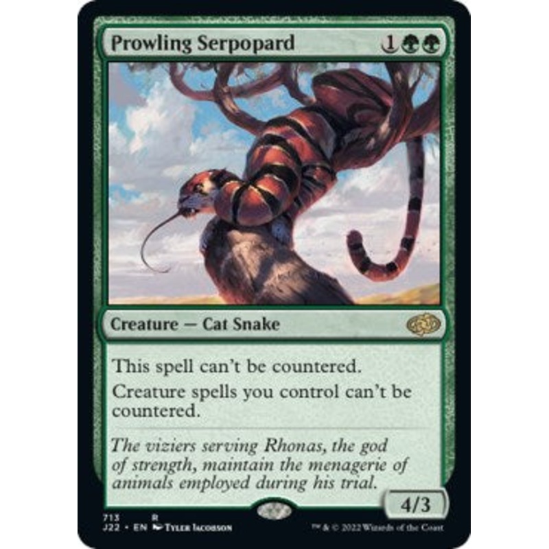 Prowling Serpopard [Jumpstart 2022]