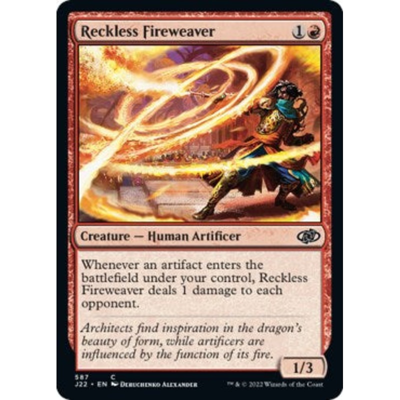 Reckless Fireweaver [Jumpstart 2022]