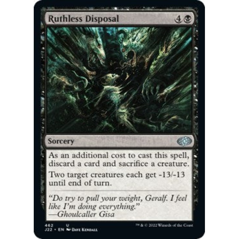 Ruthless Disposal [Jumpstart 2022]