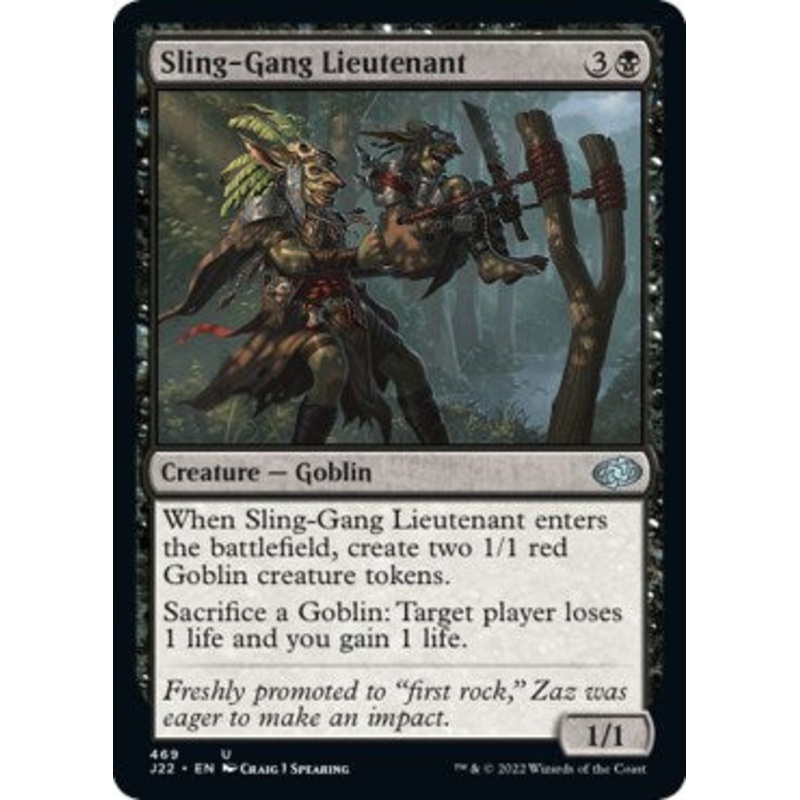 Sling-Gang Lieutenant [Jumpstart 2022]
