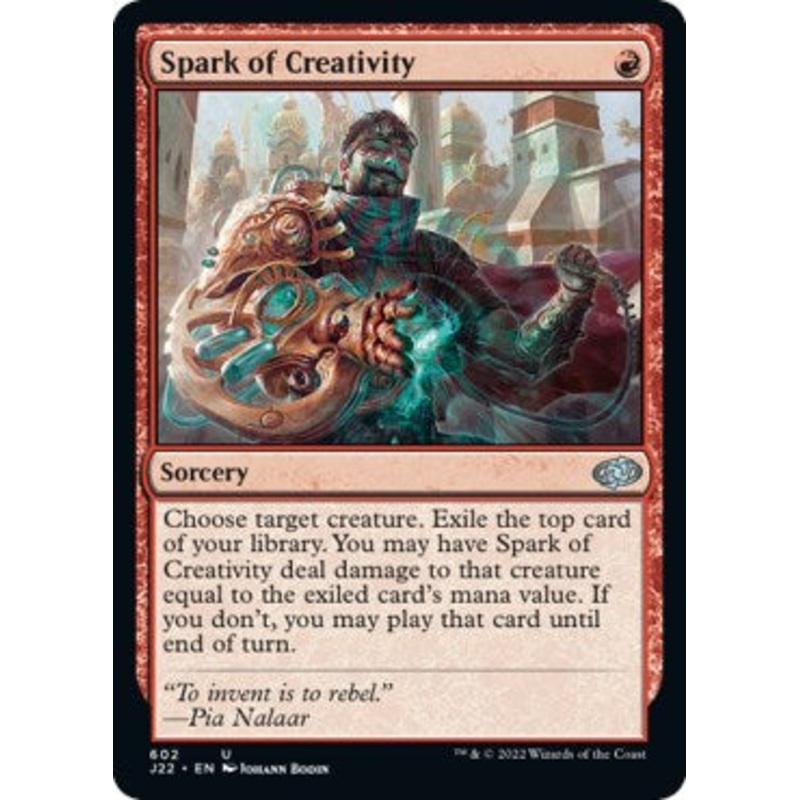Spark of Creativity [Jumpstart 2022]