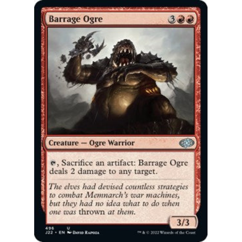 Barrage Ogre [Jumpstart 2022]