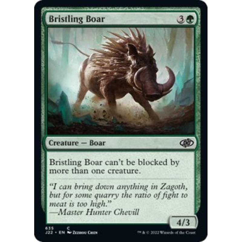 Bristling Boar [Jumpstart 2022]