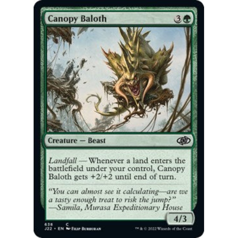 Canopy Baloth [Jumpstart 2022]