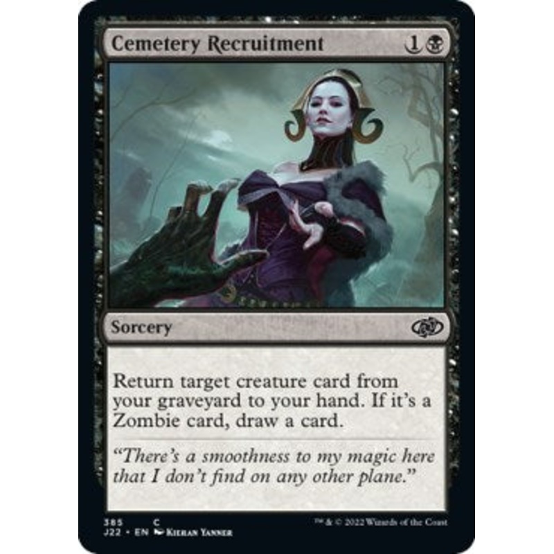 Cemetery Recruitment [Jumpstart 2022]