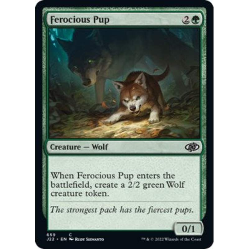Ferocious Pup [Jumpstart 2022]