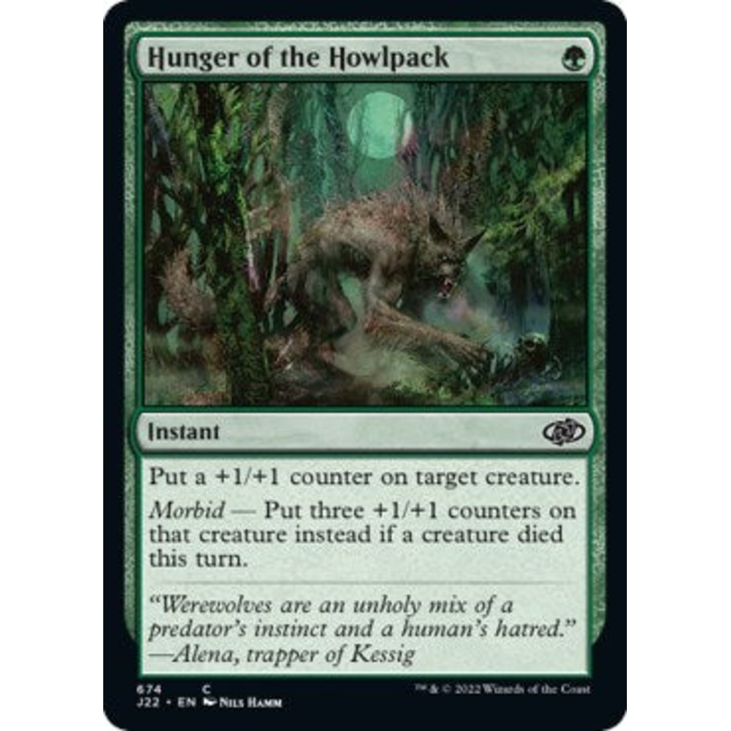 Hunger of the Howlpack [Jumpstart 2022]