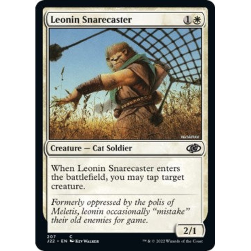 Leonin Snarecaster [Jumpstart 2022]