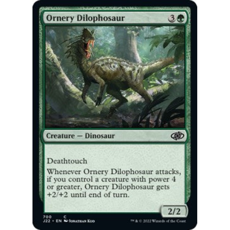 Ornery Dilophosaur [Jumpstart 2022]