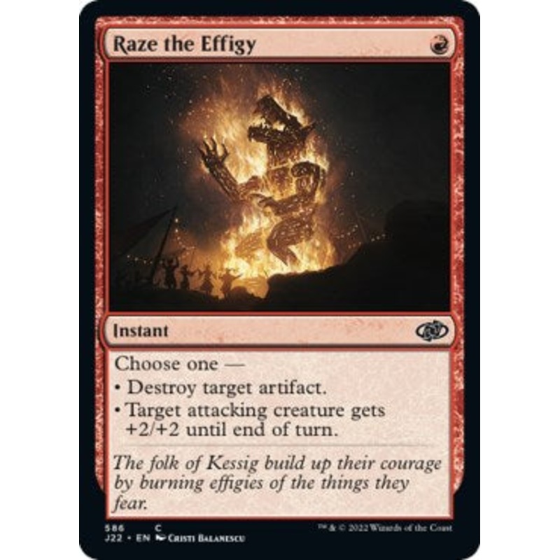 Raze the Effigy [Jumpstart 2022]