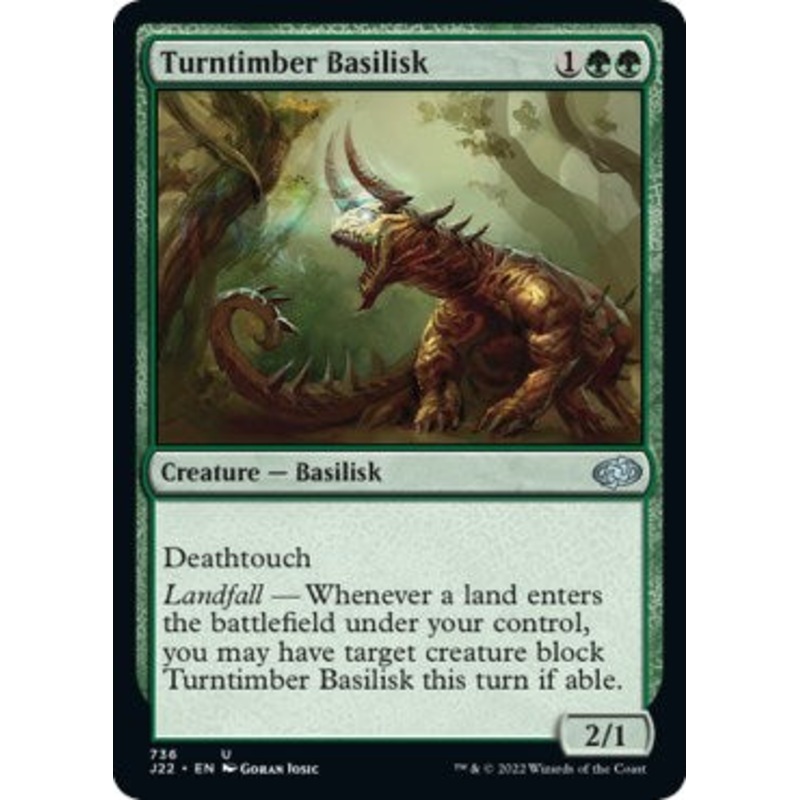 Turntimber Basilisk [Jumpstart 2022]