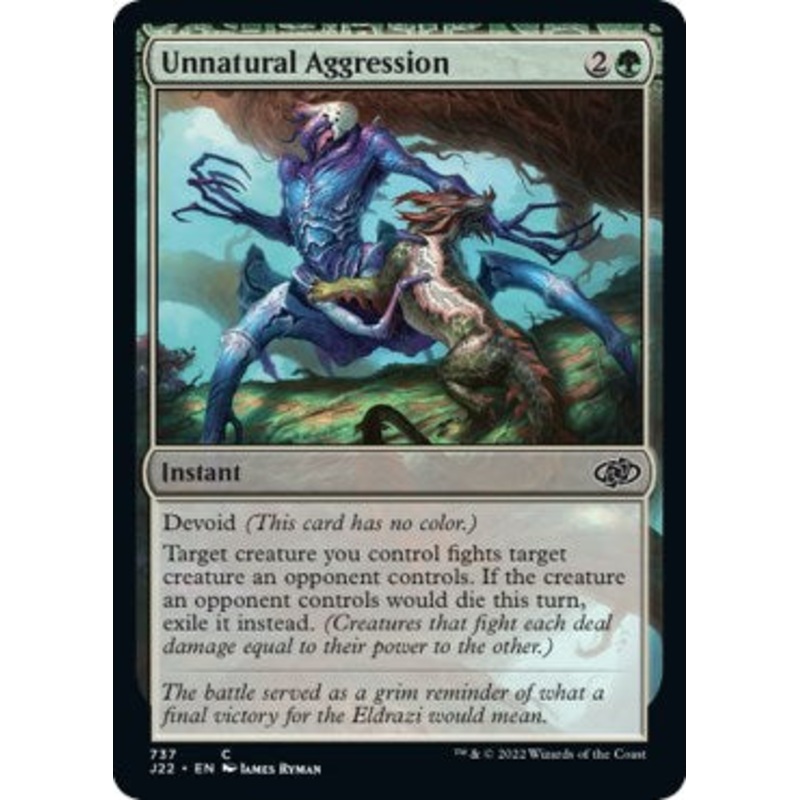 Unnatural Aggression [Jumpstart 2022]
