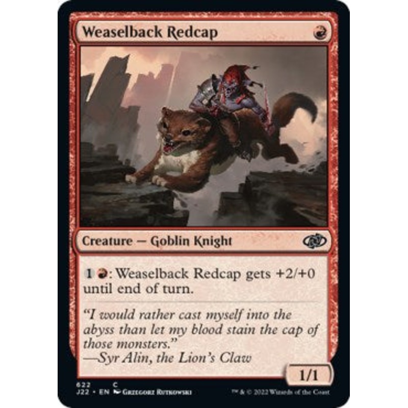 Weaselback Redcap [Jumpstart 2022]
