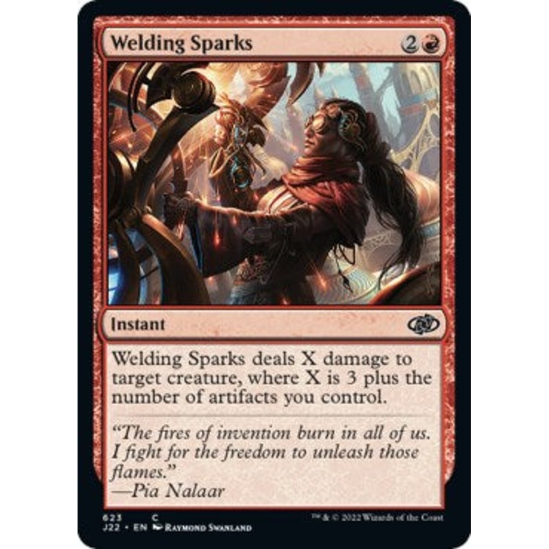 Welding Sparks [Jumpstart 2022]