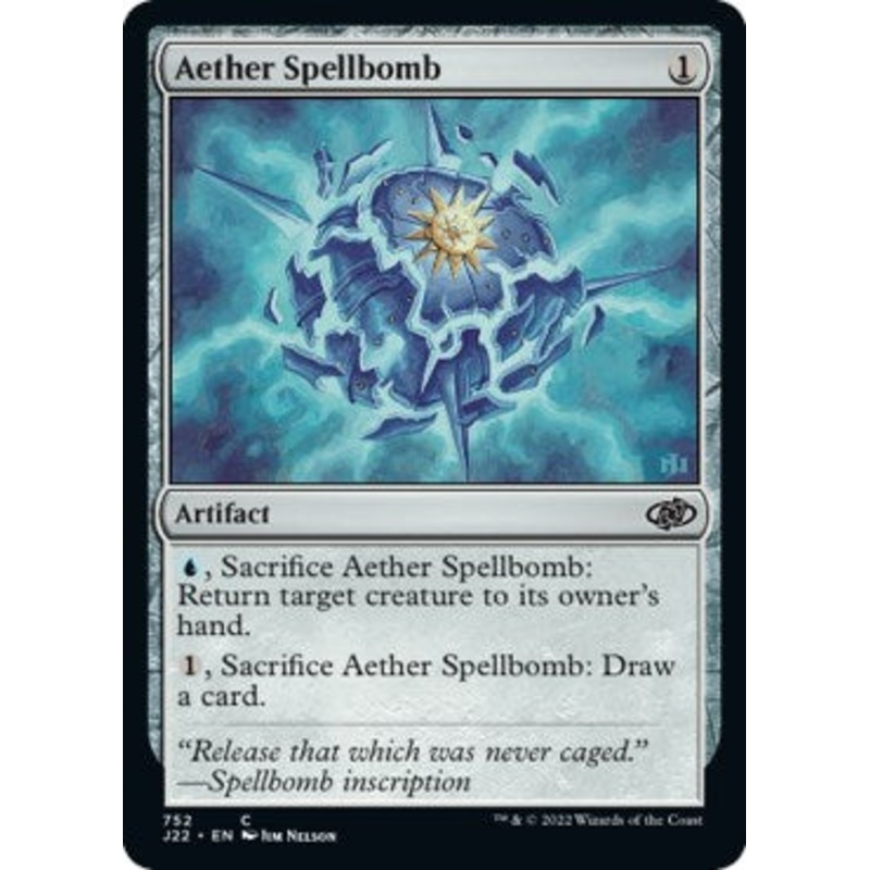 Aether Spellbomb [Jumpstart 2022]