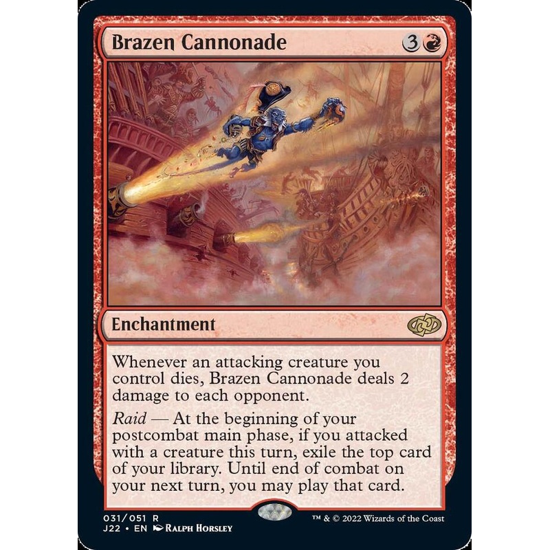 Brazen Cannonade [Jumpstart 2022]