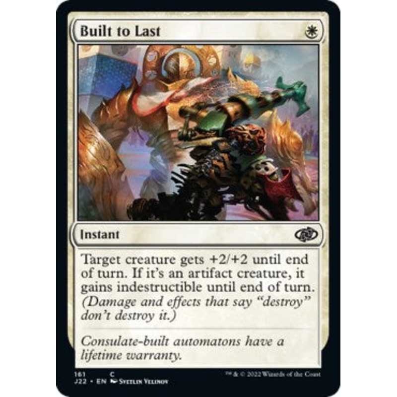 Built to Last [Jumpstart 2022]