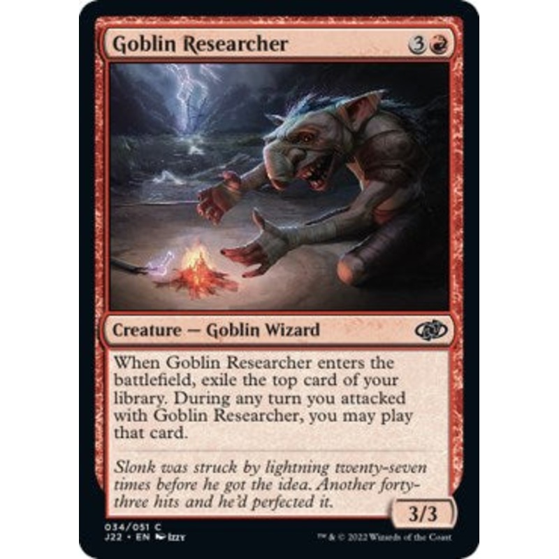 Goblin Researcher [Jumpstart 2022]