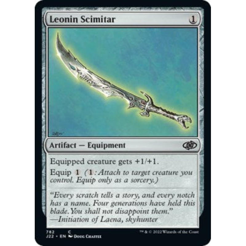 Leonin Scimitar [Jumpstart 2022]