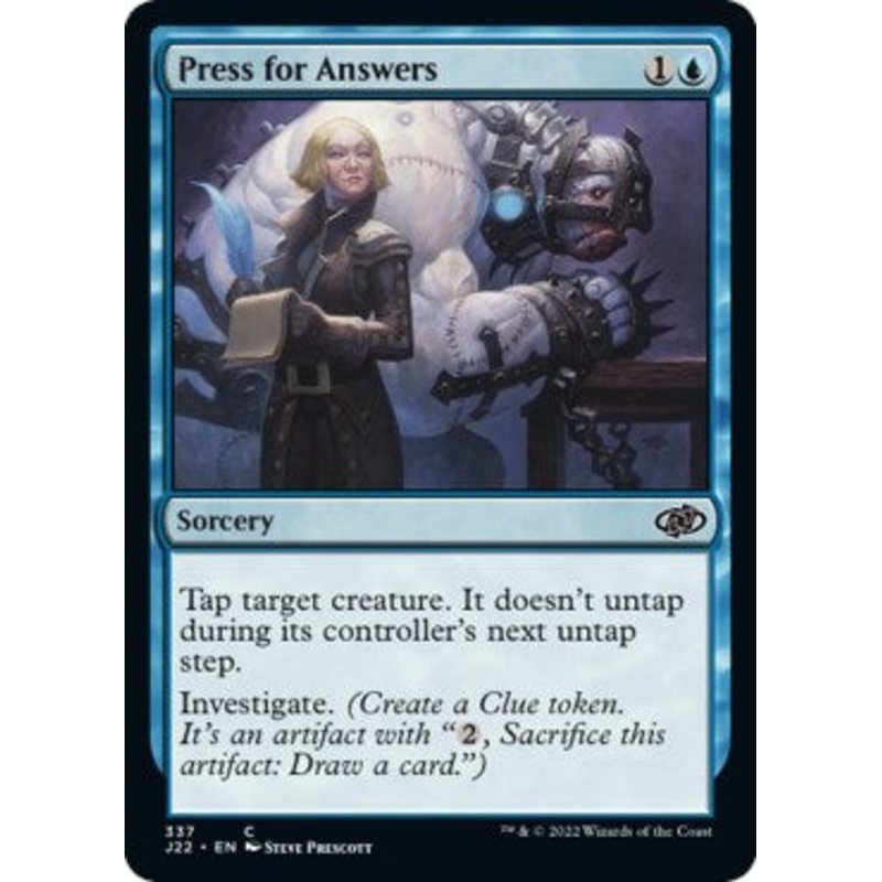 Press for Answers [Jumpstart 2022]