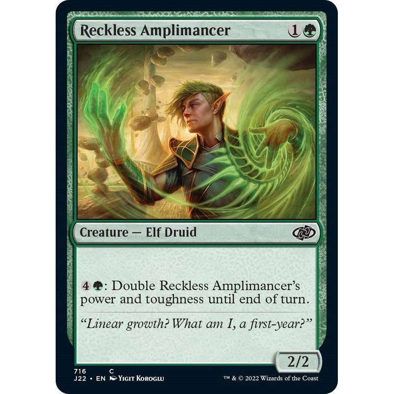 Reckless Amplimancer [Jumpstart 2022]